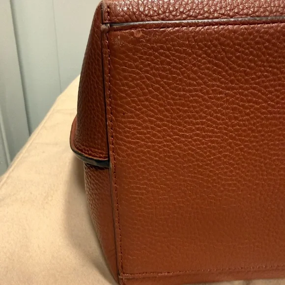 Rebecca Minkoff Megan Tote in Acorn with Gold Hardware - Picture 15 of 16